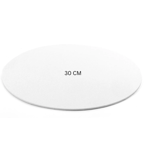 Disc Tort - ALB - Ø 30CM - cu 3 mm grosime - Decora