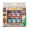  3D SUGAR SNOWMEN PACK OF 6PCS