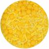 Decor din zahar – Sprinkle Medley Yellow / Galben – 70g – Funcakes