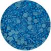 Decor din zahar Sprinkle Medley Blue - 70g - Funcakes