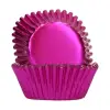 Set 48 buc Forma de copt briose - Metallic Pink - Funcakes