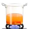 Oală borosilicata Transparenta 5.5 L– Compatibilă cu Gaz, Electric, Vitroceramic și Inducție – Anyta Cooking