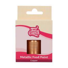 Colorant alimentar efect metalic- COOPER- 30 ml -Funcakes - Anyta Cooking