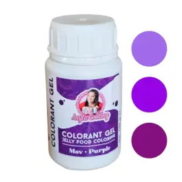 Colorant alimentar gel - MOV - 100 gr - Anyta Cooking