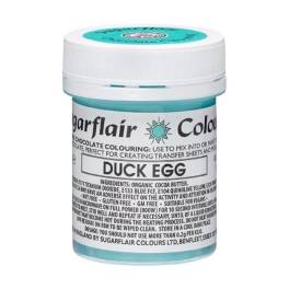 Colorant Ciocolata - DUCK EGG / TURCOAZ - 35 gr - Sugarflair 