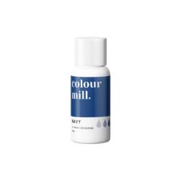 Colorant pt Ciocolată ,Crema de Unt etc.-Navy, 20 ml-Colour Mill - Anyta Cooking