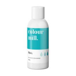 Colorant pt Ciocolată ,Crema de Unt etc.- Teal , 100 ml-Colour Mill - Anyta Cooking