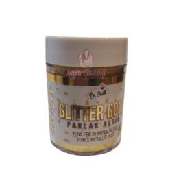 Colorant Pudra Metalizat - Glitter Gold - 10 gr - Dr gusto - Anyta Cooking