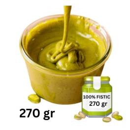 CREMA DE FISTIC -100% fistic - Pasta de Fistic - 270g - Anyta Cooking