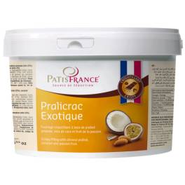 Crema / Umplutura crocantă de migdale si fructe exotice - Pralicrac Exotique - 2kg - PatisFrance - Anyta Cooking