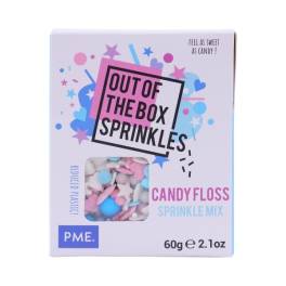 Decor comestibil Sprinkles - CANDY FLOSS - 60 G - PME - Anyta Cooking