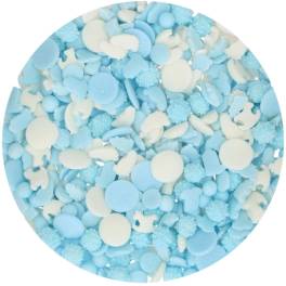 Decor din zahar – Baby Blue – 180 gr – Funcakes - Anyta Cooking