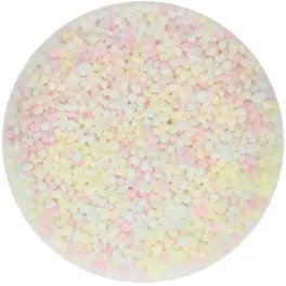 Decor din zahar - DOTS PASTEL - 80 G - Funcakes