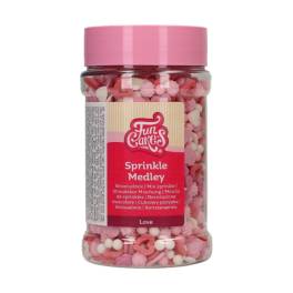 Decor din zahar -SPRINKLE MEDLEY LOVE 180 G - FunCakes - Anyta Cooking