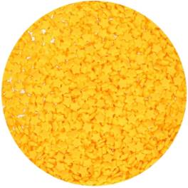 Decoratiune din zahar - MINI STARS YELLOW - 60 GR - Funcakes - Anyta Cooking