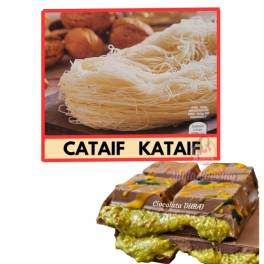 Fidea CATAIF crud (Kataif) Turcesc – 450 gr -  perfect pentru ¨Ciocolata Dubai¨ 