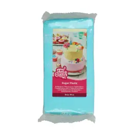 Fondant / Pasta de Zahar -BABY BLUE -1 KG- Funcakes