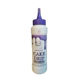 Glazura de ciocolata - CAKE DRIP - Mov Metalizat - 250g - Dr Gusto - Anyta Cooking