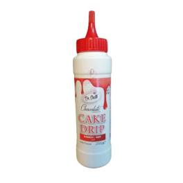 Glazura de ciocolata - CAKE DRIP - Rosu - 250g - Dr Gusto - Anyta Cooking