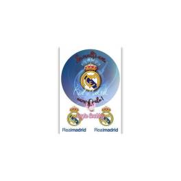 Imagine Comestibila " Fotbal37 REAL MADRID " - Anyta Cooking - Anyta Cooking