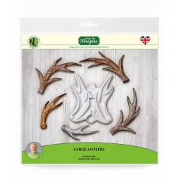 Mulaj din silicon - LARGE ANTLERS - 130 mm x 145 mm - Katy Sue - Anyta Cooking