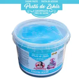  Pasta de Zahar PREMIUM - ALBASTRU DESCHIS - 1 kg - Anyta Cooking