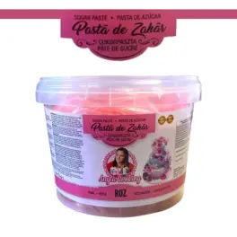 Pasta de Zahar - PREMIUM - ROZ - 1 kg  - Anyta Cooking