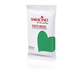 Pasta de Zahar Modelatoare - Verde - 250 gr - Saracino