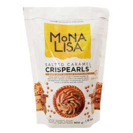 Perle Crispearls din Ciocolata cu Aroma Caramel Sarat-800g - Mona Lisa - Callebaut - Anyta Cooking