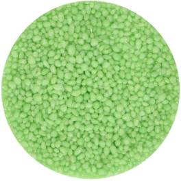 Perle mici decorative din zahar - GREEN- 80 GR -Funcakes