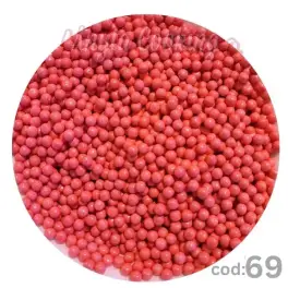 Perlute din Zahar 4mm - Mix NR69 - Roz Metalizat - 100 gr - Anyta Cooking