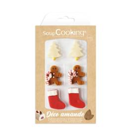 Decor din pasta de zahar  33g - Sweet Xmas - Scrapcooking