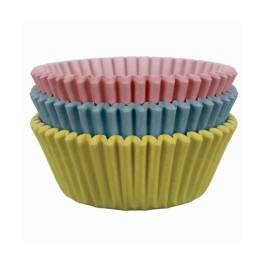 Set 60 buc Forme de copt briose culoare pastel-5 cm-PME