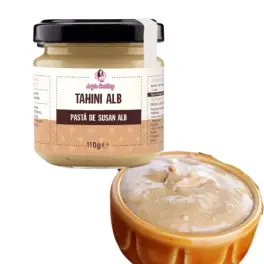 Tahini alb – Pastă de susan alb - 110 g - Anyta Cooking