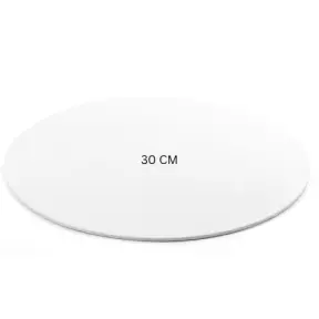 Disc Tort - ALB - Ø 30CM - cu 3 mm grosime - Decora