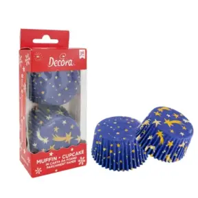  Set 36 buc Forma de Copt Briose -Stars- 50 X 32 MM - Decora