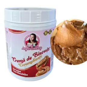 Cremă tartinabilă Premium de biscuiți Caramelizați - 1kg - Anyta Cooking