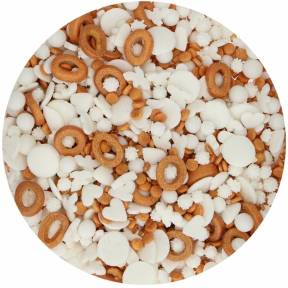 Decor din zahar Sprinkle Medley Bridal - 60 g - Funcakes