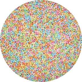 Perle / Perlute din zahar 1,5mm – NONPAREILS Pastel – 80gr - Funcakes