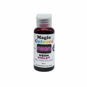 Colorant alimentar gel Neon Violet / Purple 32g - Magic Colours