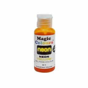 Colorant alimentar gel Neon Galben / Yellow 32g - Magic Colours