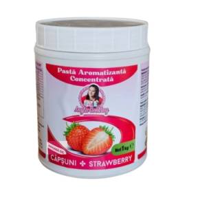 Pasta Concentrata Aromatizanta cu aroma - CAPSUNI - 1 kg - Anyta Cooking