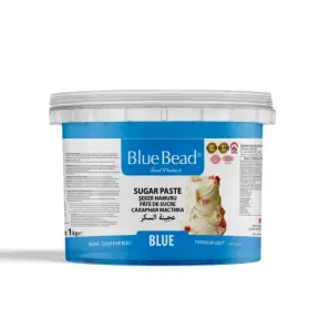 Pasta de Zahar – ALBASTRU - 1 kg - Blue Bead