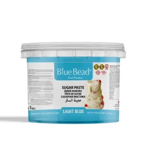 Pasta de Zahar – ALBASTRU DESCHIS - 1 kg - Blue Bead