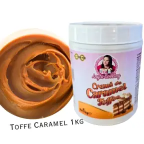 Crema de Caramel Toffee Premium - 1kg  Anyta Cooking