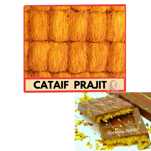 CATAIF PRAJIT Uscat (Kataif) Turcesc – 400g - perfect pentru Ciocolata Dubai