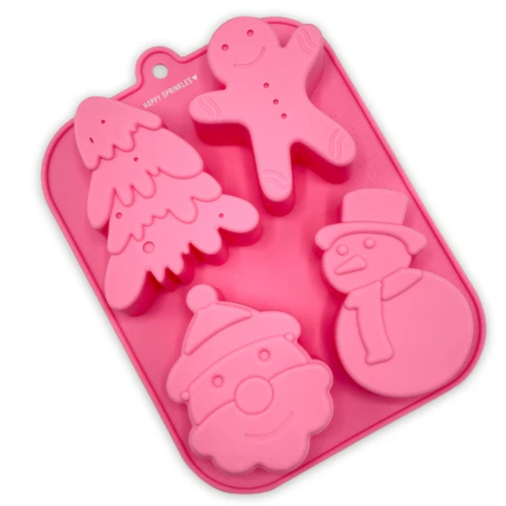 Classic Christmas Silicone mold