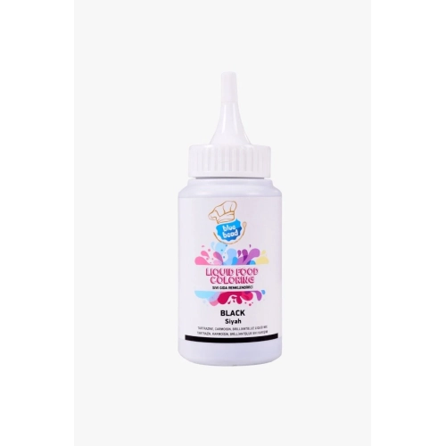 Colorant alimentar lichid – NEGRU - 150 ml - Blue Bead