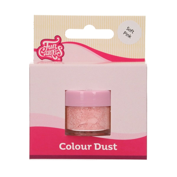 Colorant pudra comestibila – SOFT PINK- 6 GR -Funcakes - Anyta Cooking