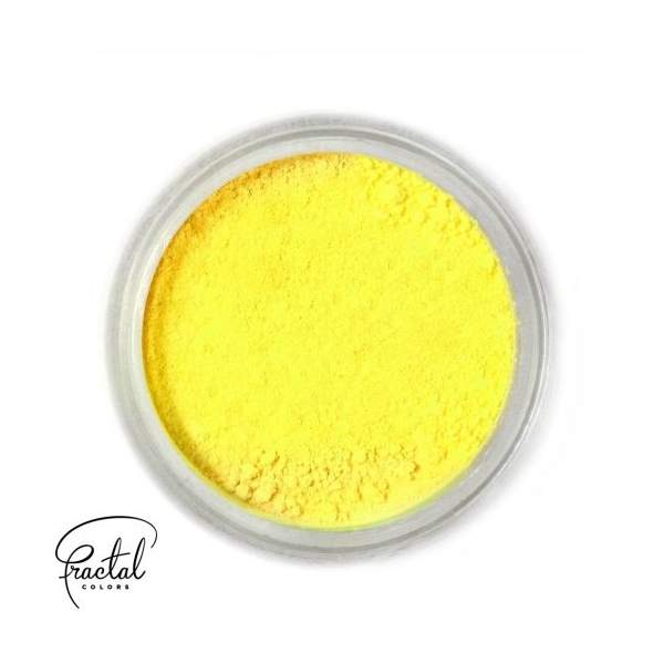 Colorant pudra-FUNDUSTIC LEMON YELLOW-10 ml -Fractal - Anyta Cooking